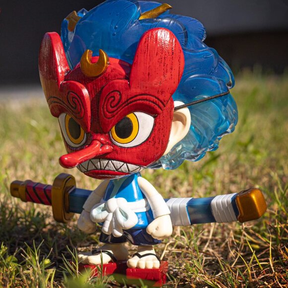 NWT VAPOUR PARK x Tan-sTaR Little Tengu Limited Edition Vinyl Figure - Picture 2 of 14